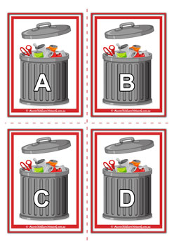 alphabet matching flashcards lower case letters capital letters alphabet worksheets recycling week
