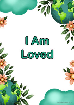 Positive Affirmations Green Posters 10, Positive Affirmations posters