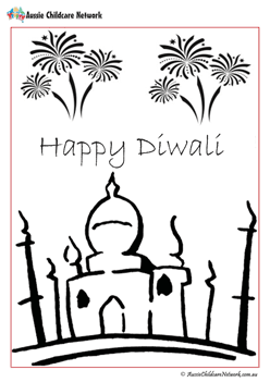Diwali Taj Mahal