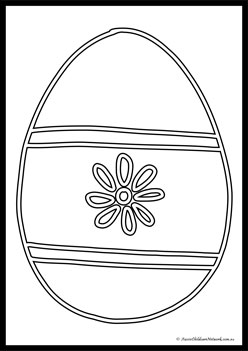 Easter Egg Colouring Pages 3