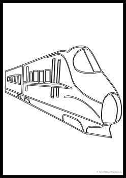 Vehicle Colouring Pages 12