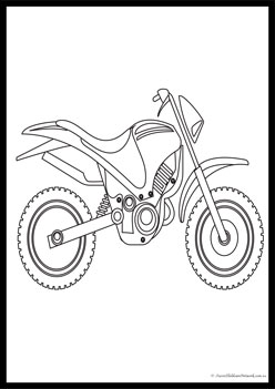 Vehicle Colouring Pages 16