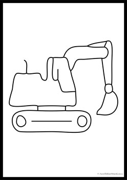 Vehicle Colouring Pages 2