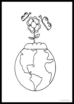 World Environment Day Colouring Pages 9