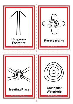 Aboriginal Symbols Flashcards