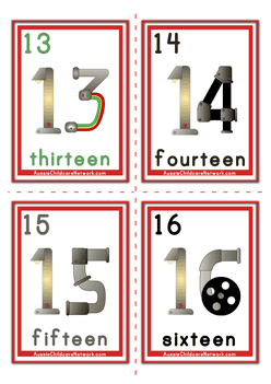 flashcards for numbers