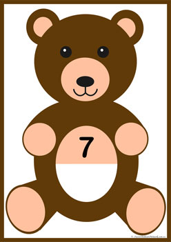 Teddy Dot Counting 7