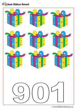 Counting Presents Worksheet