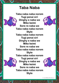 Taba Naba Song Poster