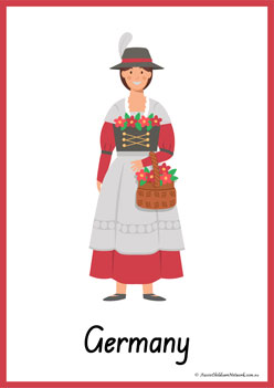 Women Folk Costumes From Different Countries 1