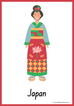 Women Folk Costumes From Different Countries 10