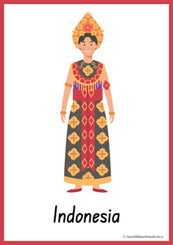 Women Folk Costumes From Different Countries 14