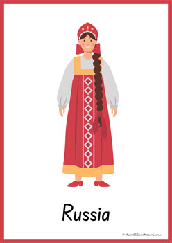 Women Folk Costumes From Different Countries 23
