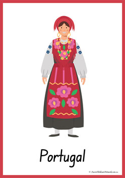 Women Folk Costumes From Different Countries 26