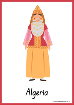 Women Folk Costumes From Different Countries 27