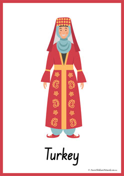 Women Folk Costumes From Different Countries 4