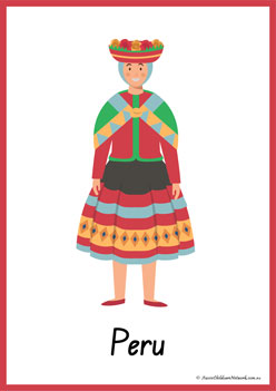 Women Folk Costumes From Different Countries 6