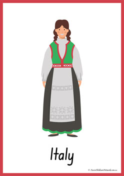 Women Folk Costumes From Different Countries 8