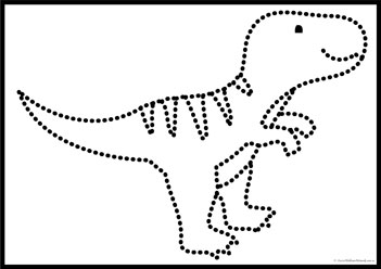 Dinosaur Tracing 2