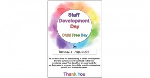 Staff Development Day - Free Template To Download