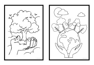 World Environment Day Colouring Pages