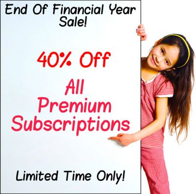 40% Off Premium Templates - End Of Financial Year Sale!!