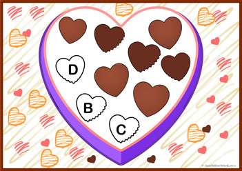 Chocolate Box Letter Match 3