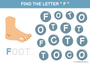 Find The Letter 4