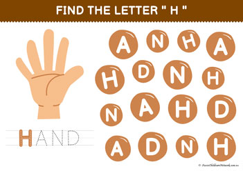 Find The Letter 5