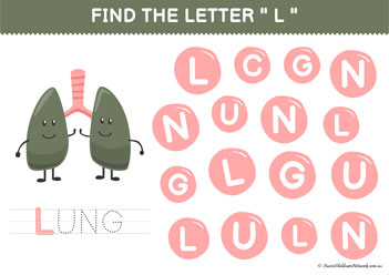 Find The Letter 8