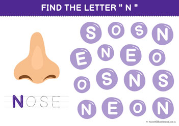 Find The Letter 9