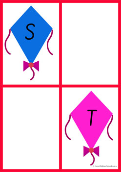 Kite Letter Matching Activity 10