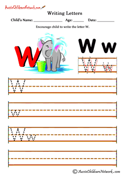 learning the alphabet worksheets