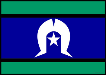 Torres Strait Islander Flag Poster