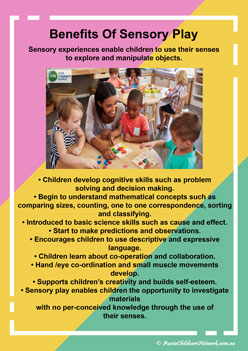 Benefits Of Sensory Play, classroom display posters, interest areas, play based learning
