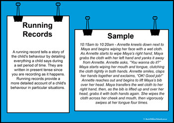 running records child observations eylf observation mtop observations types of observations observation display classroom observation poster