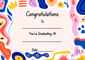 Graduation Certificates 7