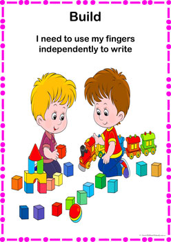 Learning To Write Posters 2, writing activities for children