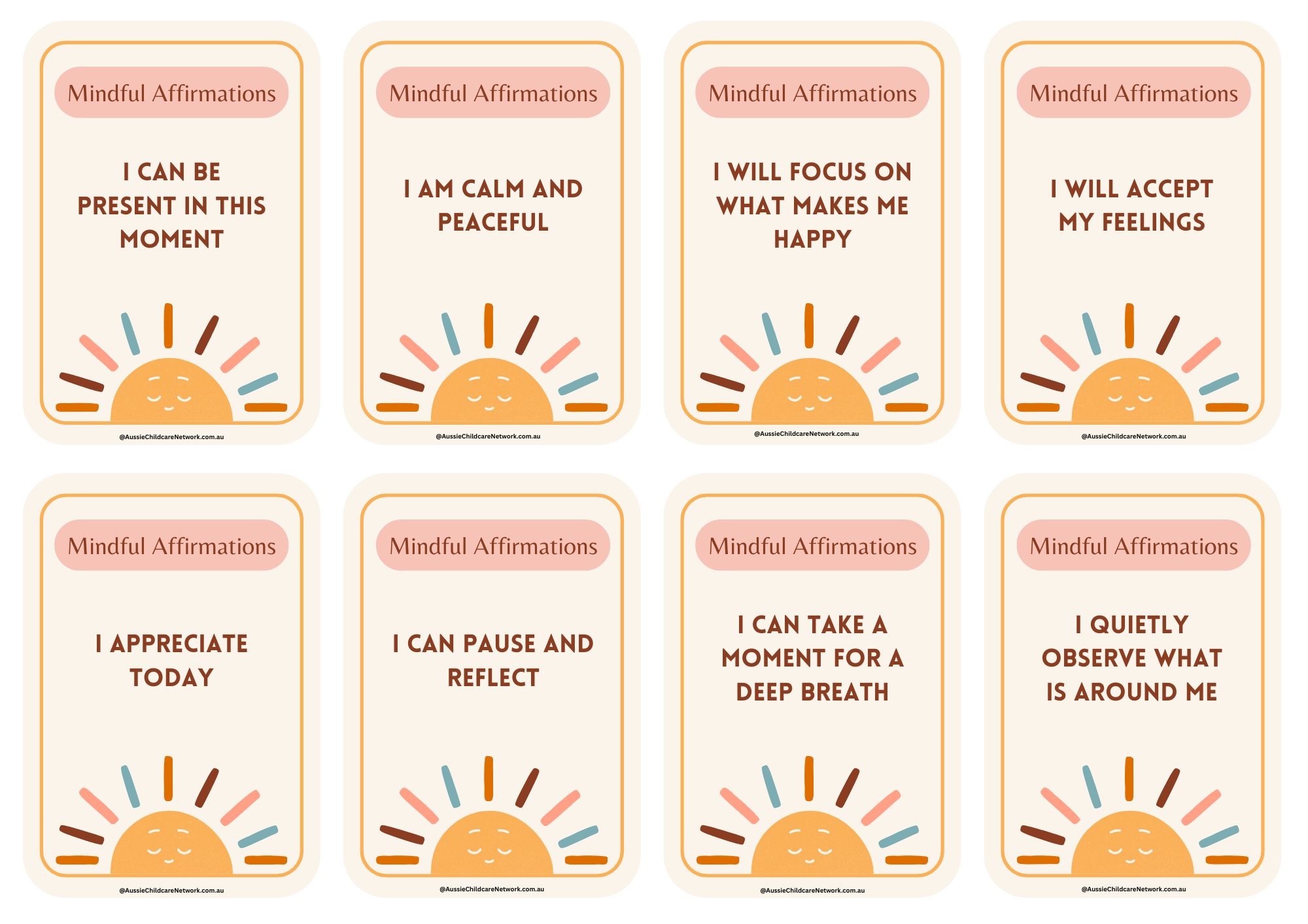 Mindful Affirmations Cards1