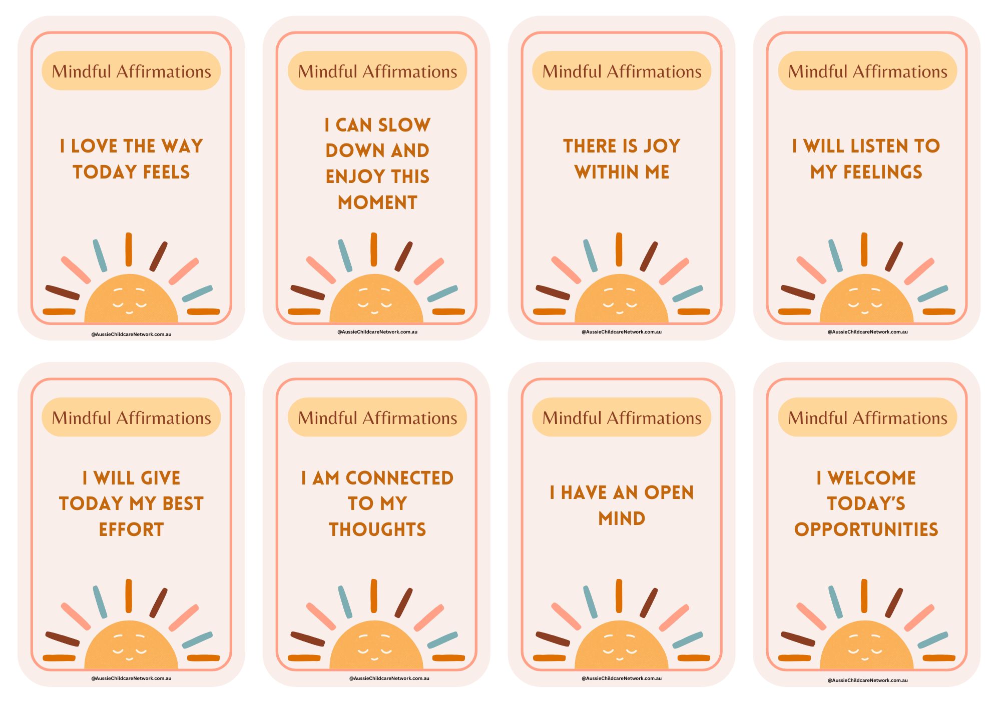 Mindful Affirmations Cards3