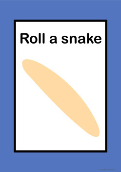 Play Dough Task Cards 3, playdough mats
