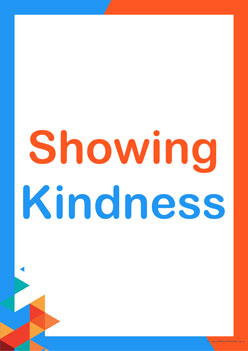 Showing Kindness 1, ways to show kindness