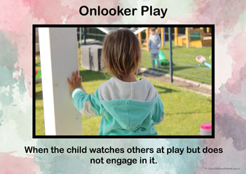 Stages Of Play Posters 3, onlooker play posters