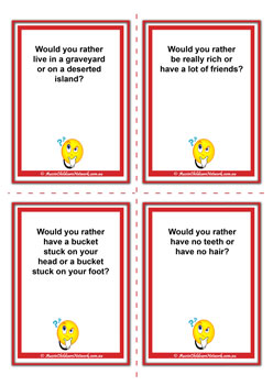 Would you rather? - Random cards