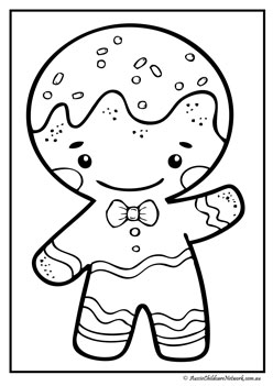 christmas colouring pages