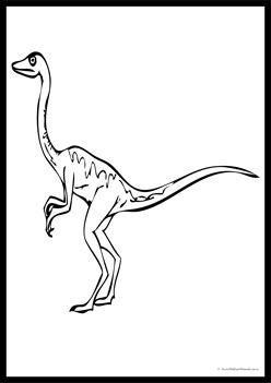 Dinosaur Colouring Pages 13