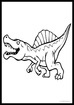 Dinosaur Colouring Pages 14
