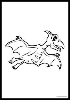 Dinosaur Colouring Pages 5