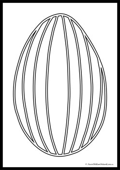 Easter Egg Colouring Pages 9