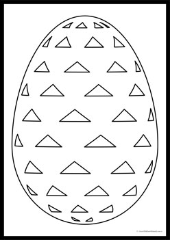 Egg Pattern Colouring 2, easter egg patterns worksheets, easter worksheets for preschool, easter egg colouring pages for kindergarten, pattern eggs printables, patterns egg worksheet